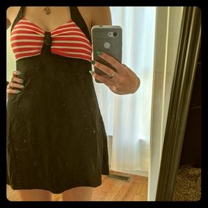 One piece vintage swim suit